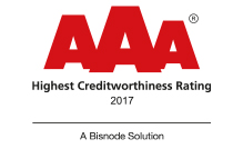 Recipient of AAA Certificate of Excellence in Creditworthiness
